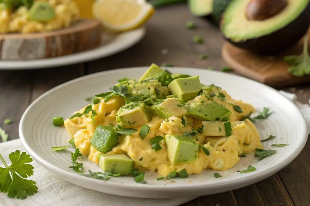 Your Guide to Perfect Cheesy Scrambled Eggs in Avocado